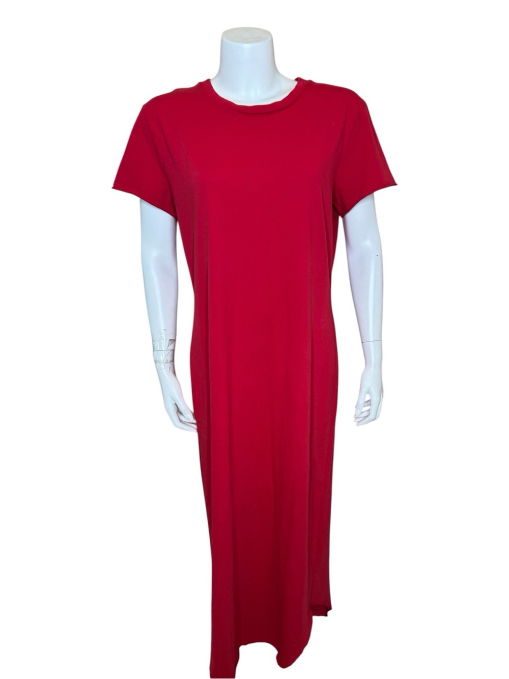 Frank & Eileen Harper Perfect Tee Maxi Dress XL Red